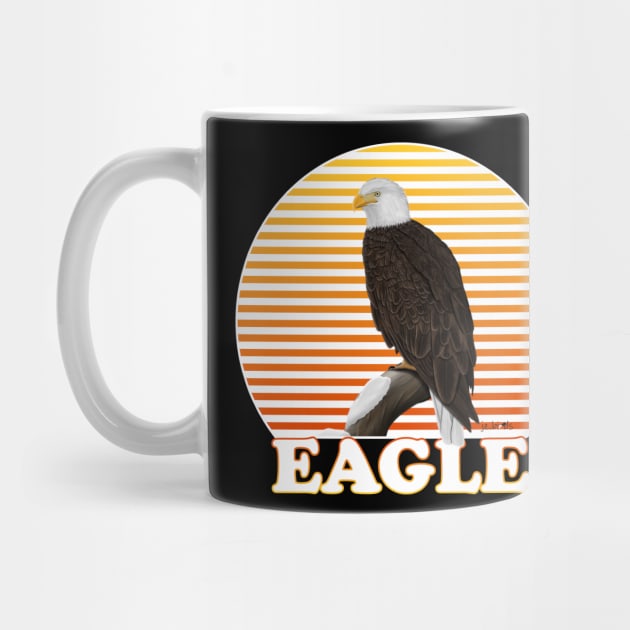 Bald Eagle Bird Watching Birding Ornithologist Gift by jzbirds